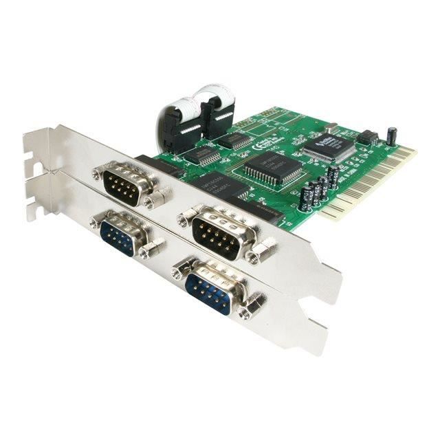 StarTech 4 port PCI RS232 Serial Adapter Card w… Cdiscount Informatique