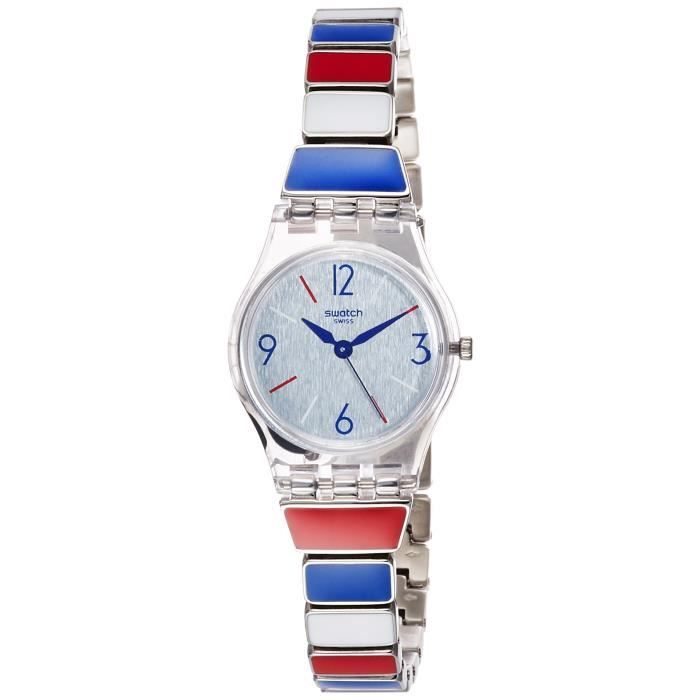 SWATCH Miss Mariniere Lady's Stainless Steel Watch: LK364G