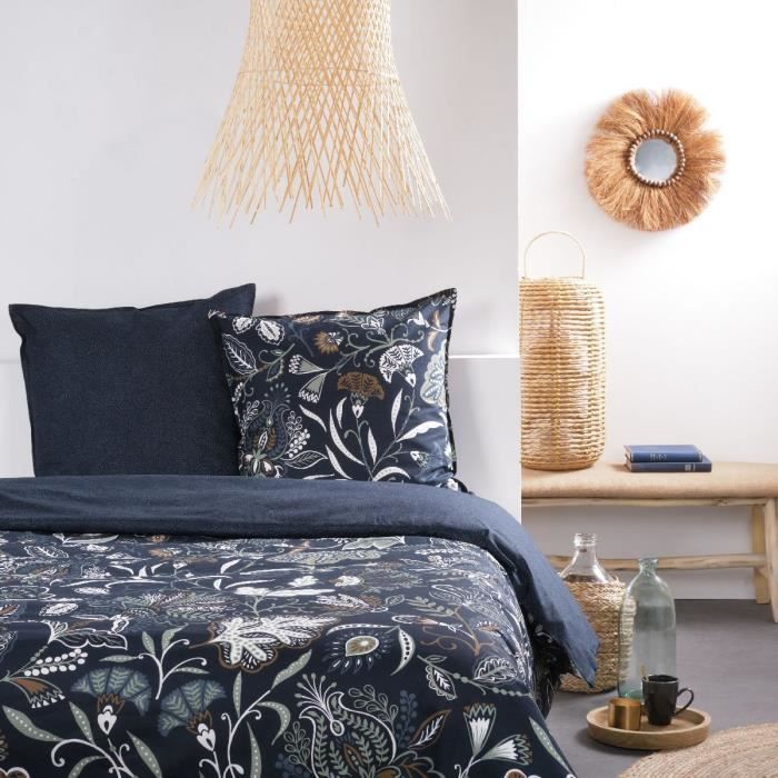 Set 3 Pezzi Douceur D'Int&eacute;rieur - Copripiumino 260x240 Cm + 2 Federe - Porta Felicit&agrave; - 100% Cotone