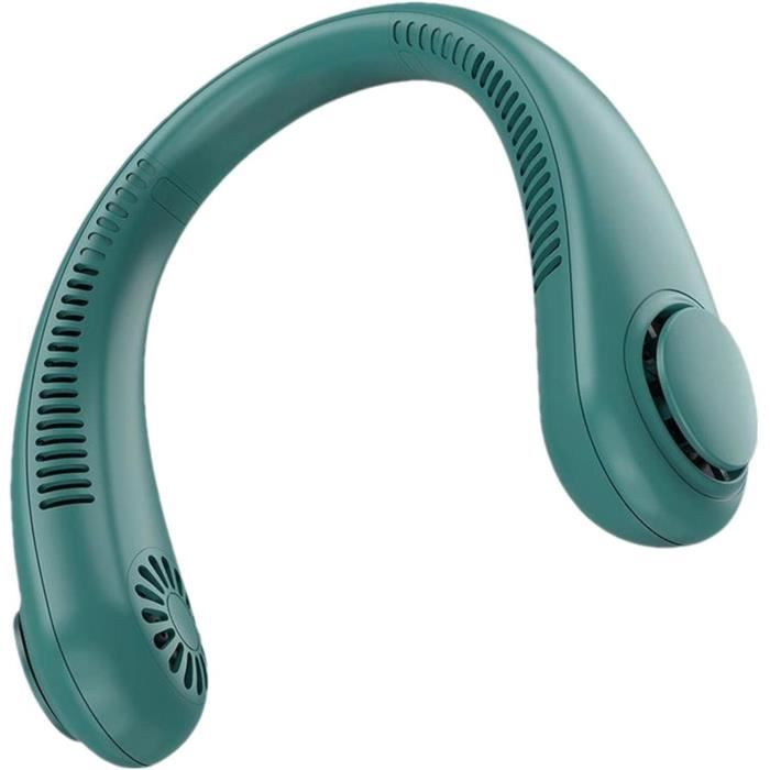 Ventilateur De Nuque USB Sans Lames - 3000mAh, 3 Vitesses, 360° Pour Sport, Bureau Ou Voyage
