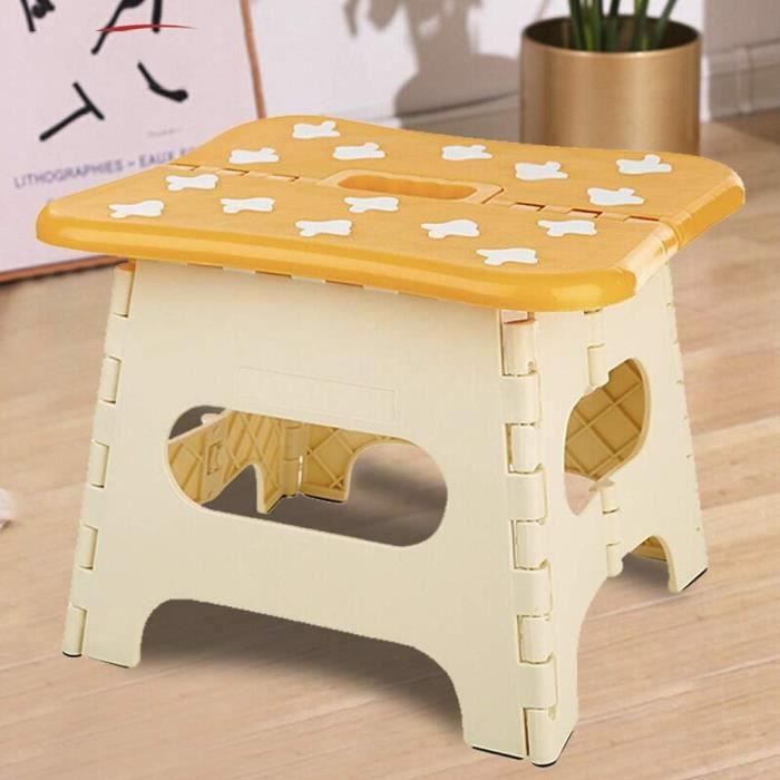 Mini Tabouret Pliable,Petite Chaise Pliante en Alliage D'aluminium