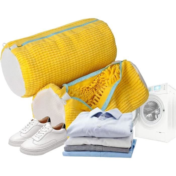 Sac Chaussures Lave Linge, Sac Lavage Chaussures Avec Fermeture Éclair