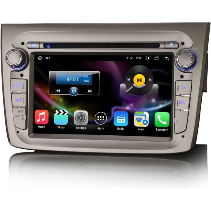 Autoradio Android 13 Pour Alfa Romeo Giulietta (2015-2018) - Écran 9" Avec CarPlay/Android Auto Sans Fil, 4G, GPS