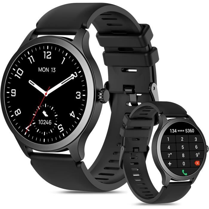 Montre Connectée Homme écran AMOLED 1.6" - Appels Bluetooth, 100+ Modes Sport, étanche 5ATM, Suivi Santé - 4