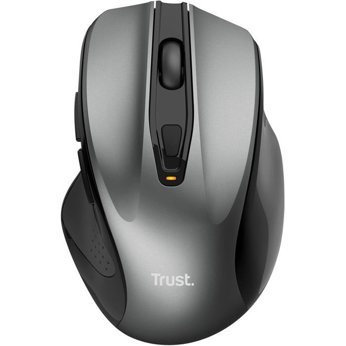 Trust Nito Souris sans Fil Ergonomique Compacte 6 Boutons 800 à 2200 PPP USB témoin LED - Noir
