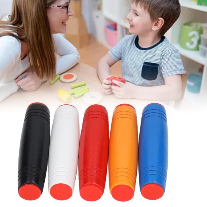 VINGVO Bâton de flip de bureau Lot de 5 Bâtons Antistress pour Adultes et Enfants, Bâton de