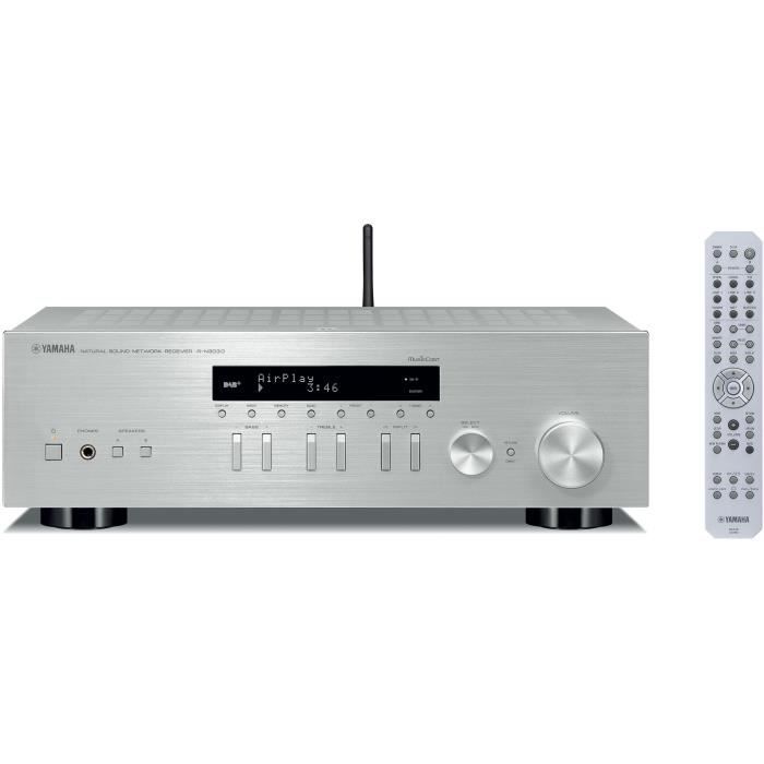 YAMAHA Amplituner HiFi avec tuner DAB. 2 x 100 W (RMS) WiFi