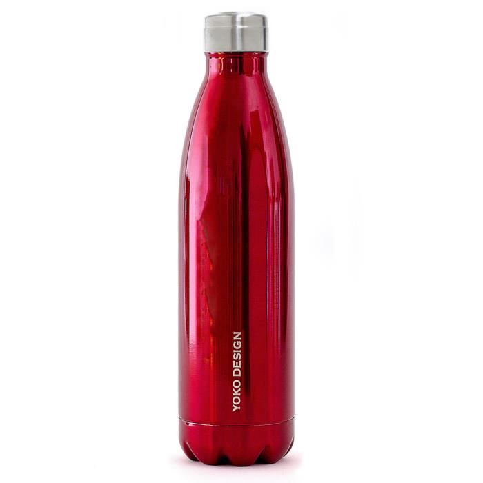 Bouteille isotherme XL 750 ml Rouge