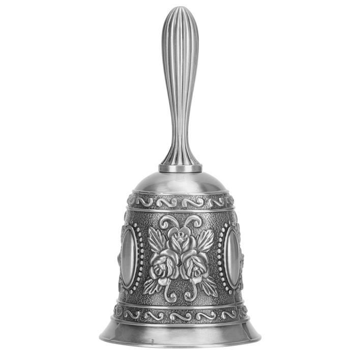 Clochette à Main Vintage En Cuivre Avec Poignée - Cloche Décorative Pour Mariage, Prière Et Table