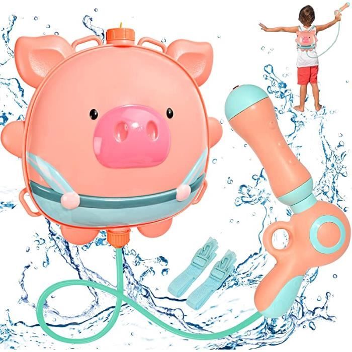 3 Pistolets à Eau Puissants - Capacité 600 ml et Portée 9m - Parfait Cadeau pour Enfants et Adultes, Piscine, Plage, Plein Air - Jeux - Jouets