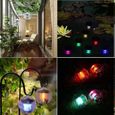 Lampe flottante LED solaire de piscine JCU - 7 couleurs - étanche - décoration jardin fête-1