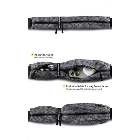 Sac Banane Running Pour Homme & Femme | Ceinture De Course Étanche