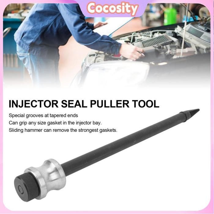 Extracteur De Joint D'Injecteur Diesel En Cuivre 350mm - Outil Avec Marteau Coulissant AB Tools