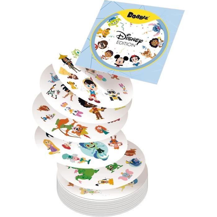 Dobble Minions – Jeu De Cartes Pour Toute La Famille, 5 Mini-jeux, 2-8 Joueurs, Dès 6 Ans – Édition Italienne