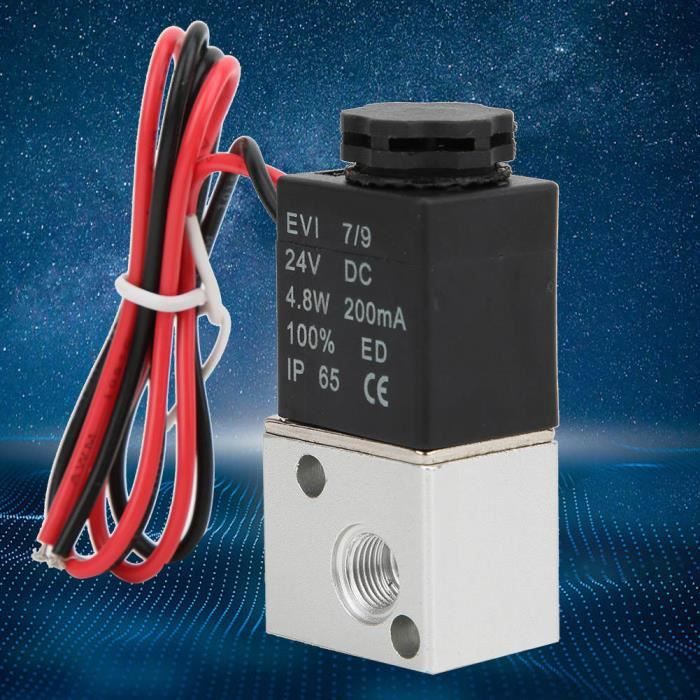 Elettrovalvola A Solenoide Fydun 24V Per Auto E Camion: In Metallo Con Attacchi 1/4 E 1/8 NPT - 5