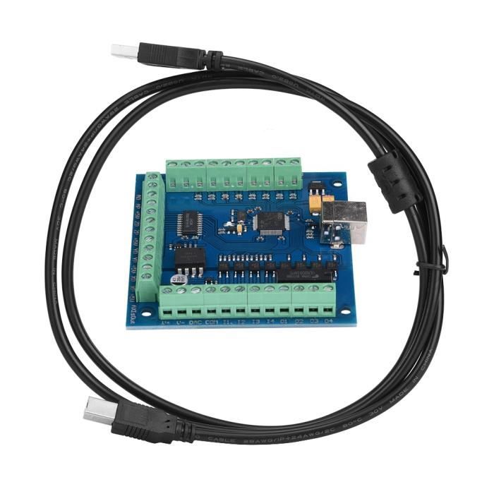 Contrôleur De Mouvement CNC 4 Axes Avec Carte De Commande Manuelle USB - Pour Machine Gravure