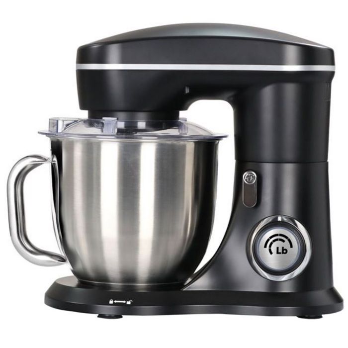 LITTLE BALANCE 8856 Little Sbattitore elettrico, 5 velocità, 2 fruste e 2 ganci per impastare in acciaio inox, ultra compatto, 300 W, bianco/rosso