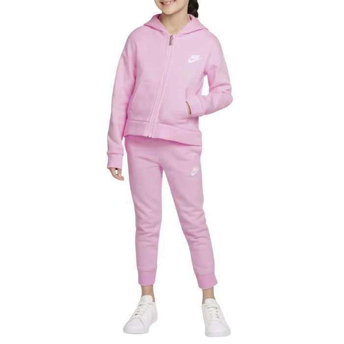 Survêtement Fille - Adidas - Tiberio 3-Stripes - Colorblock Rose - Manches Longues - Respirant