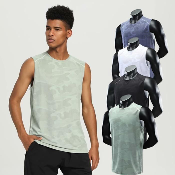 T-shirt Compression Homme Smatstyle - Manches Courtes Sport Running Séchage Rapide Respirant