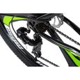 VTT semi-rigide - KS Cycling - Sharp noir-vert - TC 46 cm - Freins à disque - Homme-2