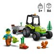 LEGO® City 60390 Le Tracteur Forestier, Jouet Remorque, Véhicule Agricole, Figurines Animaux-2