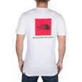 The North Face Homme Red Box Logo T-Shirt, Blanc-2