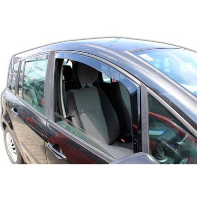 J&J AUTOMOTIVE Heko Déflecteurs D'Air Pour Renault Modus 2004-2012 - Ensemble 2 Pièces
