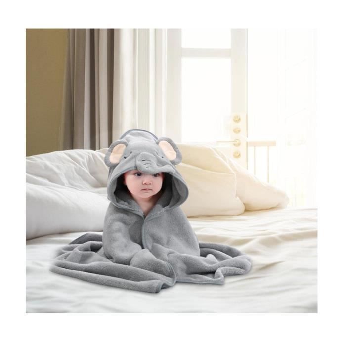 Couverture bebe avec capuche - Cdiscount