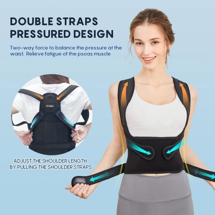 Correcteur de Posture pour Femme et Homme Redresseur De Dos