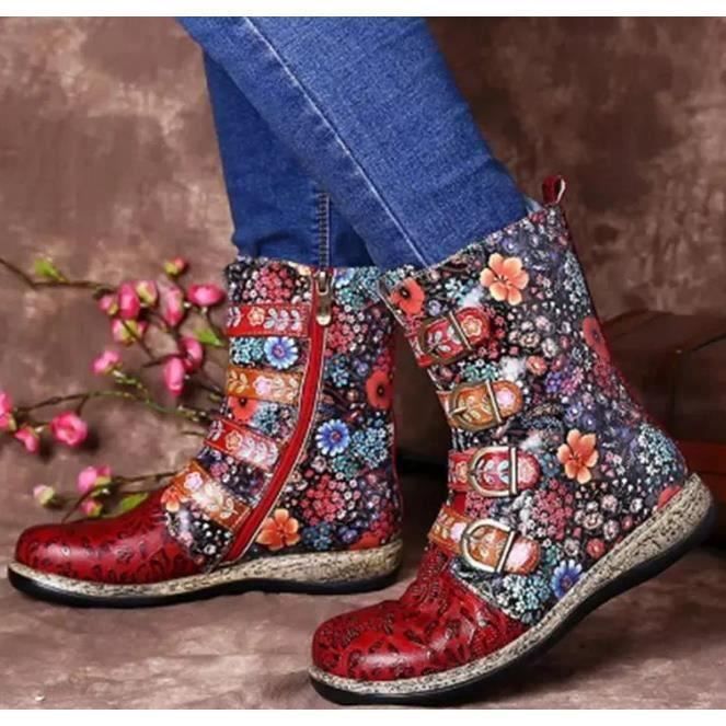 Bottes mi mollet plates best sale
