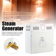 Générateur de bain de vapeur, 4.5KW 220V Contrôle de température automatique Générateur de vapeur Affichage LED Douche Sauna-3