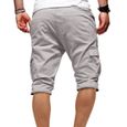 JANZDIYS Shorts pour Hommes,M-2XL,Short Homme en Coton Casual,Short de Jogging,Taille Élastique Short,Doux et Confortable,Avec-3