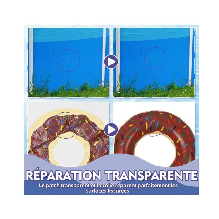 Kit réparation Liner rustine transparente - La Boutique Desjoyaux