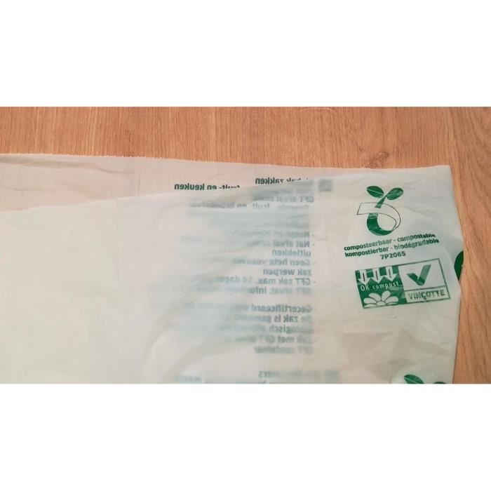 Dumil Bio Sac Compostable - 3 x 10 sacs de 20 L