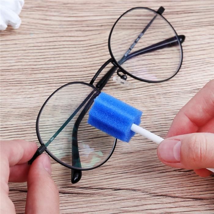 Lot De 100 Bâtonnets De Nettoyage En Mousse Sans Poussière - Pour Têtes D'Imprimante, Appareils Photo, Électronique