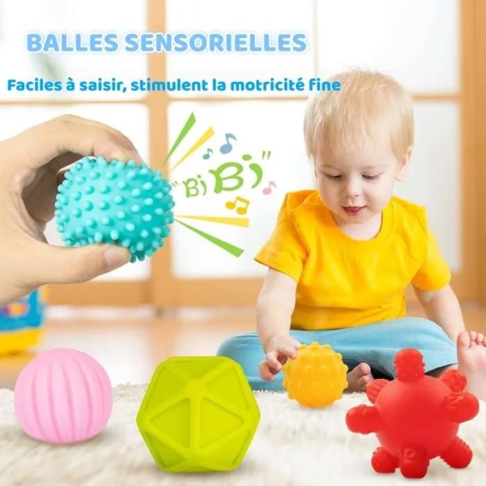 The Italian Home® 6+1 Magic Box - Montessori Bebe eveil 0-6 Mois, Jeux sensoriels éducatifs pour bébés, 6 Jeux Montessori 1 an pour motricité bébé The Italian Home® 6+1 Magic Box - Montessori Bebe eveil 0-6 Mois, Jeux sensoriels éducatifs pour bébés, 6 Jeux Montessori 1 an pour motricité bébé