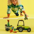 LEGO® City 60390 Le Tracteur Forestier, Jouet Remorque, Véhicule Agricole, Figurines Animaux-5
