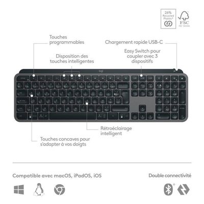 Clavier AZERTY Français Pour Asus - Modèle R700 - Neuf Sous Blister