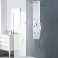 WORD Design Panneau de douche Verre 25 x 44,6 x 130 cm Blanc®KTQCHY® MODERNE-0