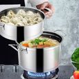 Couscoussier Pot de Soupe à Vapeur à 3 Couches  HB010-0