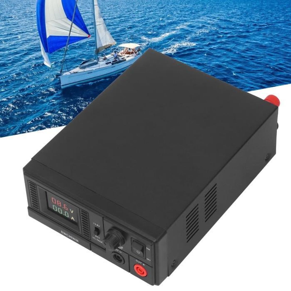 Convertisseur Boost Alimentation DC 12V à 13.8V – 3A-30A Régulateur – Imperméable – Neuf, Garantie 6 Mois