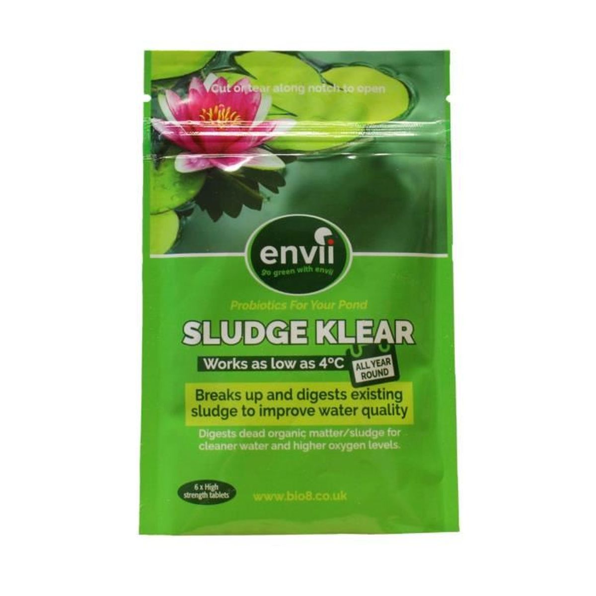 Envii Sludge Klear Traitement Pour Bassinétang Anti Boue