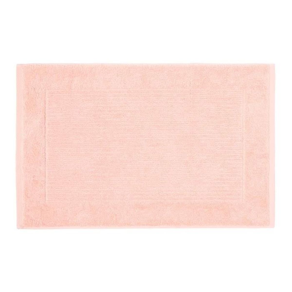 Tapis De Bain Uni 100 Coton Turc Peche Cdiscount Puericulture Eveil Bebe