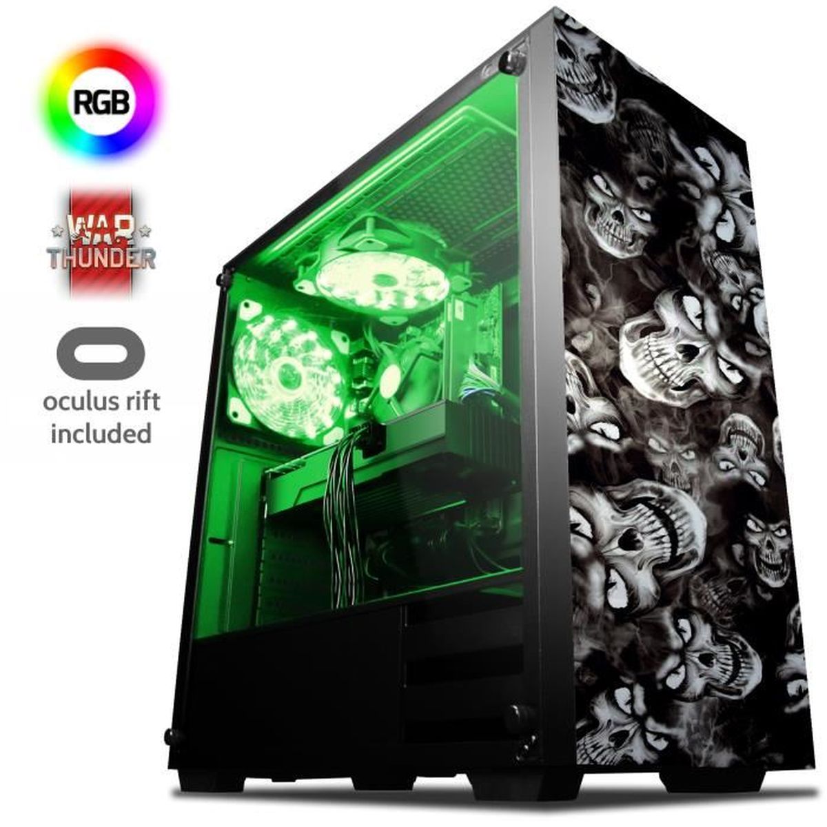  Killstreak VGTR70T-107 VR PC Gamer avec Oculus