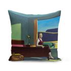 FABULOUS BIJOUX Housse de Coussin - Fabulous - Edward Hopper - 40x40 cm - Vintage - Intérieur