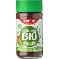 LOT DE 3 - LEROUX - Chicorée Bio Soluble Nature - Pot de 100 g