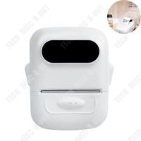 TD® Ménage mini machine à étiquettes thermiques téléphone portable bluetooth portable petite imprimante d'étiquettes auto-adhésives