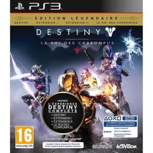 JEU PS3 Destiny : le Roi des Corrompus Edition Légendaire 