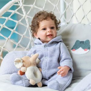 RUMOCOVO® Poupée Reborn Réaliste En Silicone Pour Filles, 55cm, Jouet De Bain, Princesse