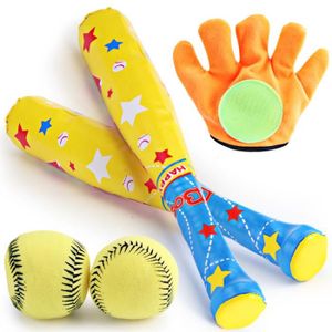 Aoneky Batte de Baseball Entra/înement pour Enfants Jouets de Baseball avec Balle de Baseball pour Jeux pour Enfant 2-7 Ans